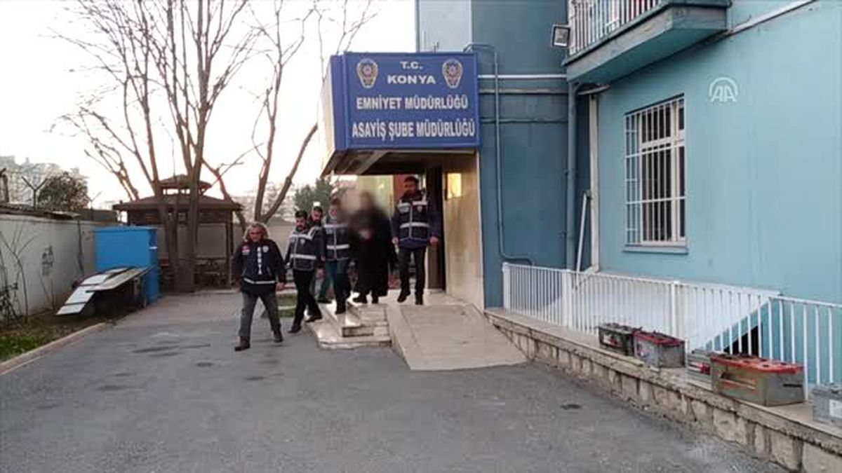 Kocasıyla yaşayan kadını öldüren zanlı adliyeye sevk edildi - KONYA
