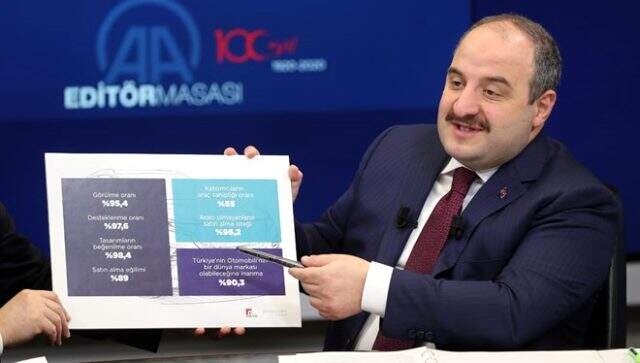 Bakan Varank yerli otomobille ilgili araştırmayı açıkladı: Destek yüzde 97,6