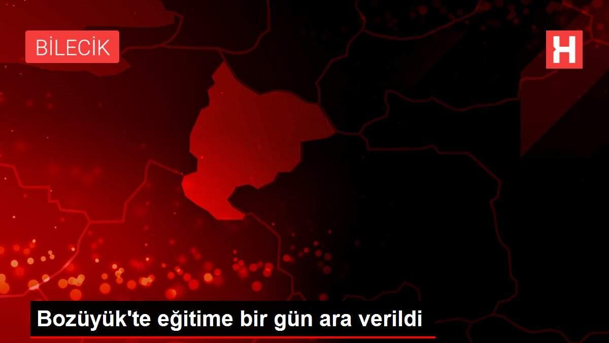 Bozüyük'te eğitime bir gün ara verildi