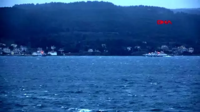 Çanakkale kuzey ege ve güney marmara'daki adalara ulaşım durdu