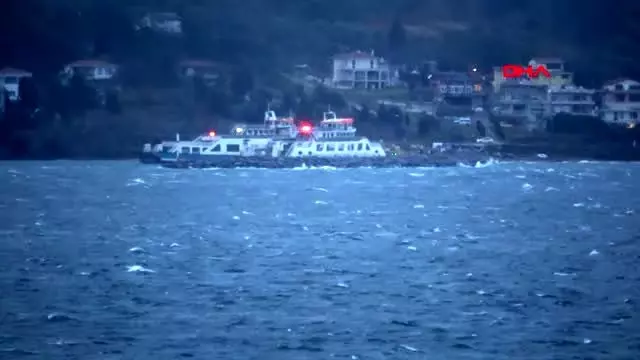 Çanakkale kuzey ege ve güney marmara'daki adalara ulaşım durdu