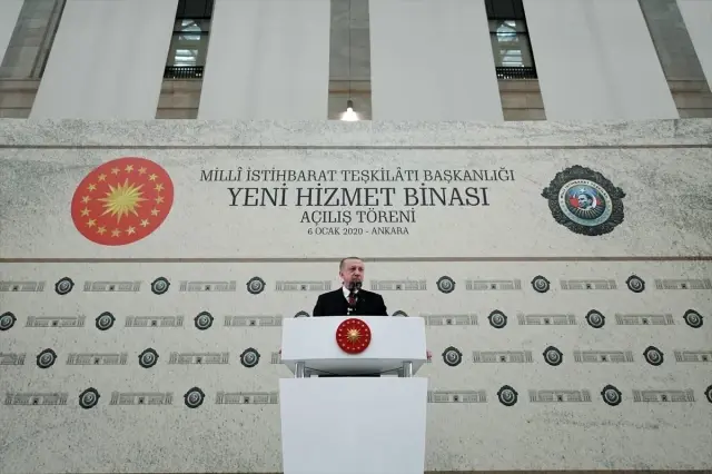 Erdoğan, MİT'in yeni hizmet binası 'KALE'nin açılış töreninde konuştu: (2) Erdoğan, MİT'in yeni hizmet binası 'KALE'nin açılış töreninde konuştu: (2)
