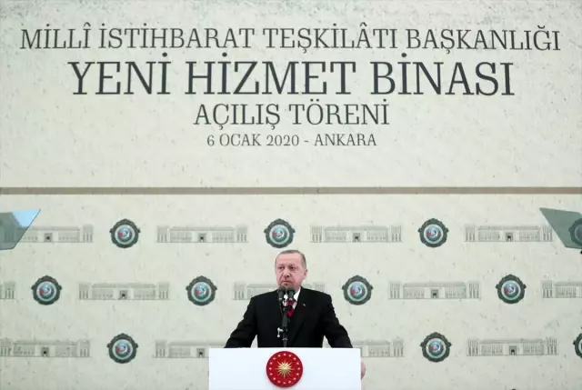 Erdoğan, MİT'in yeni hizmet binası 'KALE'nin açılış töreninde konuştu: (2) Erdoğan, MİT'in yeni hizmet binası 'KALE'nin açılış töreninde konuştu: (2)
