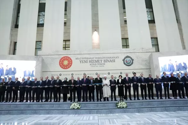 Erdoğan, MİT'in yeni hizmet binası 'KALE'nin açılış töreninde konuştu: (2) Erdoğan, MİT'in yeni hizmet binası 'KALE'nin açılış töreninde konuştu: (2)