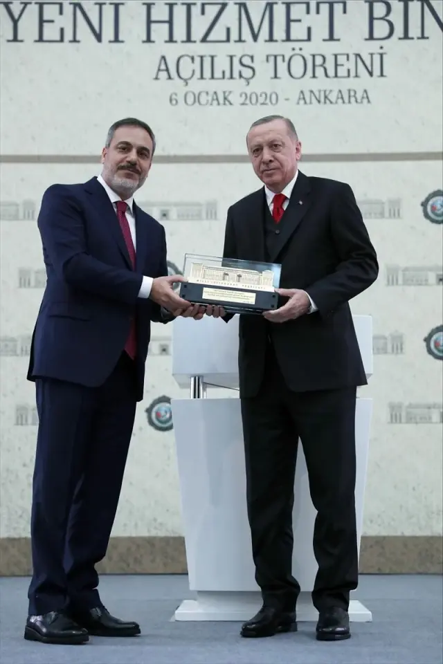 Erdoğan, MİT'in yeni hizmet binası 'KALE'nin açılış töreninde konuştu: (2) Erdoğan, MİT'in yeni hizmet binası 'KALE'nin açılış töreninde konuştu: (2)