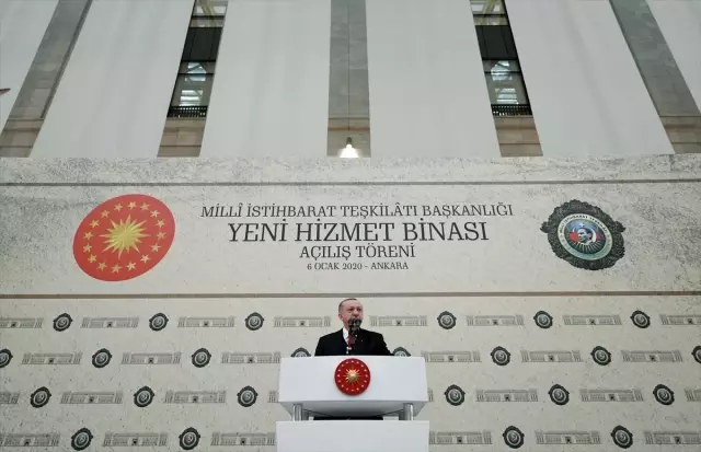 Erdoğan, MİT'in yeni hizmet binası 'KALE'nin açılış töreninde konuştu: (2) Erdoğan, MİT'in yeni hizmet binası 'KALE'nin açılış töreninde konuştu: (2)