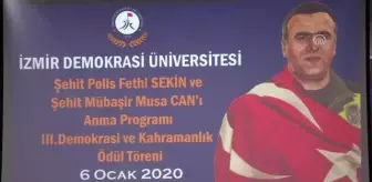 Bedriye Tunçsiper: İzmir Adliyesi şehitlerini anma, Demokrasi ve Kahramanlık Ödülü Töreni Bedriye Tunçsiper: İzmir Adliyesi şehitlerini anma, Demokrasi ve Kahramanlık Ödülü Töreni