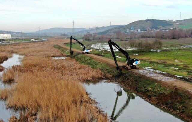 Kanal İstanbul güzergahı havadan görüntülendi.
