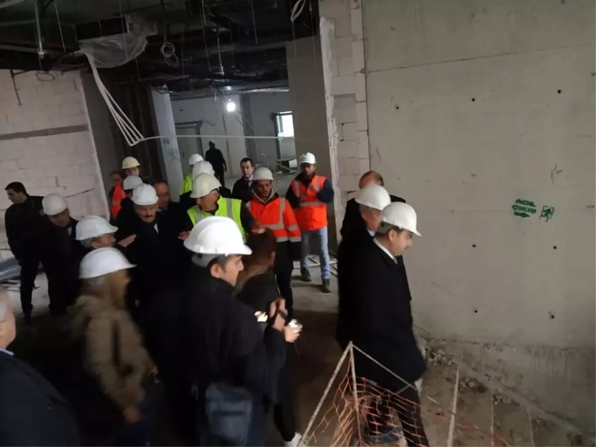 Türkmen, 'Yıl sonuna kadar hastanemizi hizmete açacağız'
