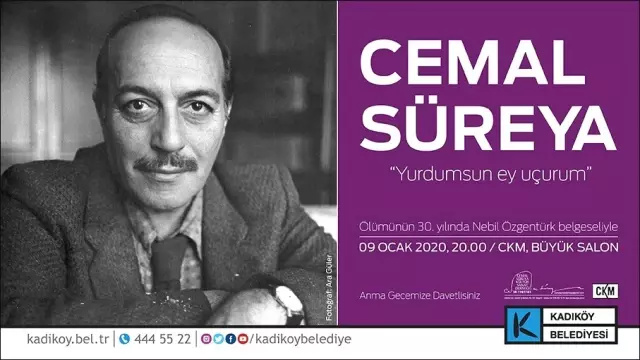 Cemal Süreya ölümünün 30. yılında anılıyor Cemal Süreya ölümünün 30. yılında anılıyor
