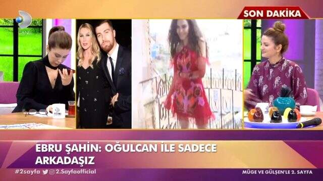 Ebru Şahin, Oğulcan Engin'le aşk mı yaşıyor? Açıklama geldi