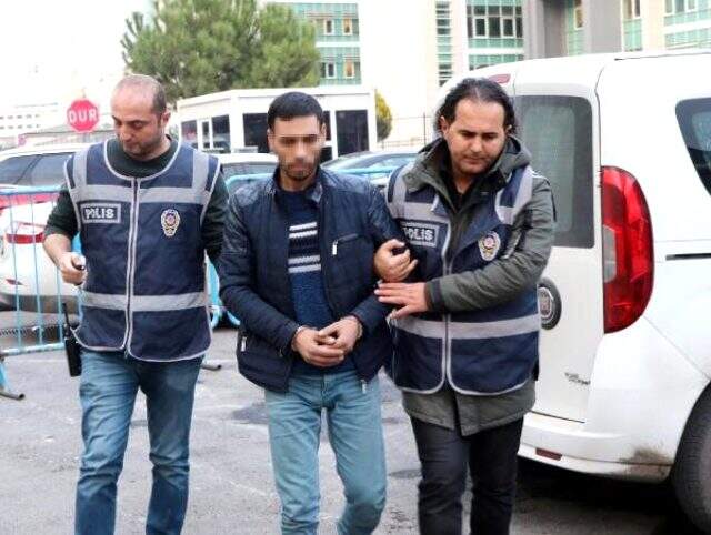 Eşini sokak ortasında döven adam tahliye edildi