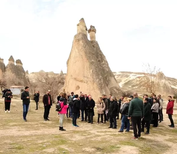 Kapadokya'yı 2019'da 3 milyon 834 bin turist ziyaret etti