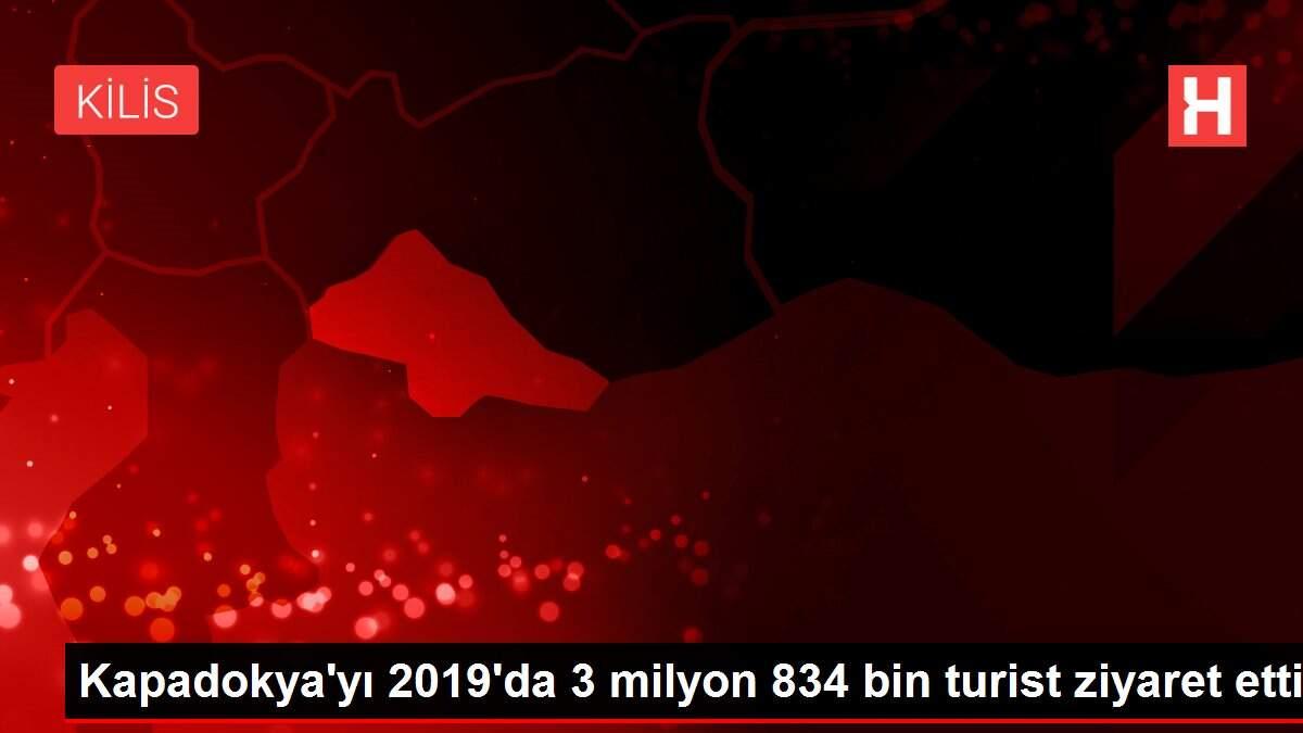 Kapadokya'yı 2019'da 3 milyon 834 bin turist ziyaret etti