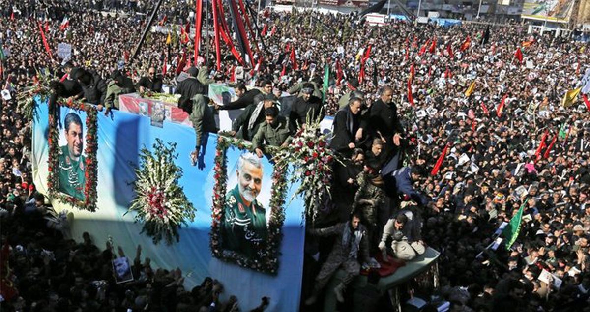 Son dakika: Kasım Süleymani'nin cenazesinde yaşanan izdihamda ölü sayısı 40'a yükseldi