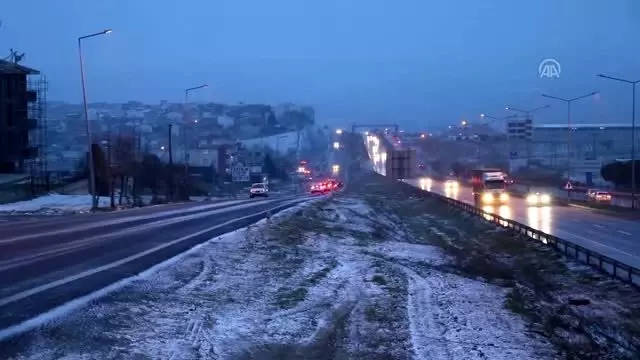 Trakya'da kar ve tipi etkili oluyor