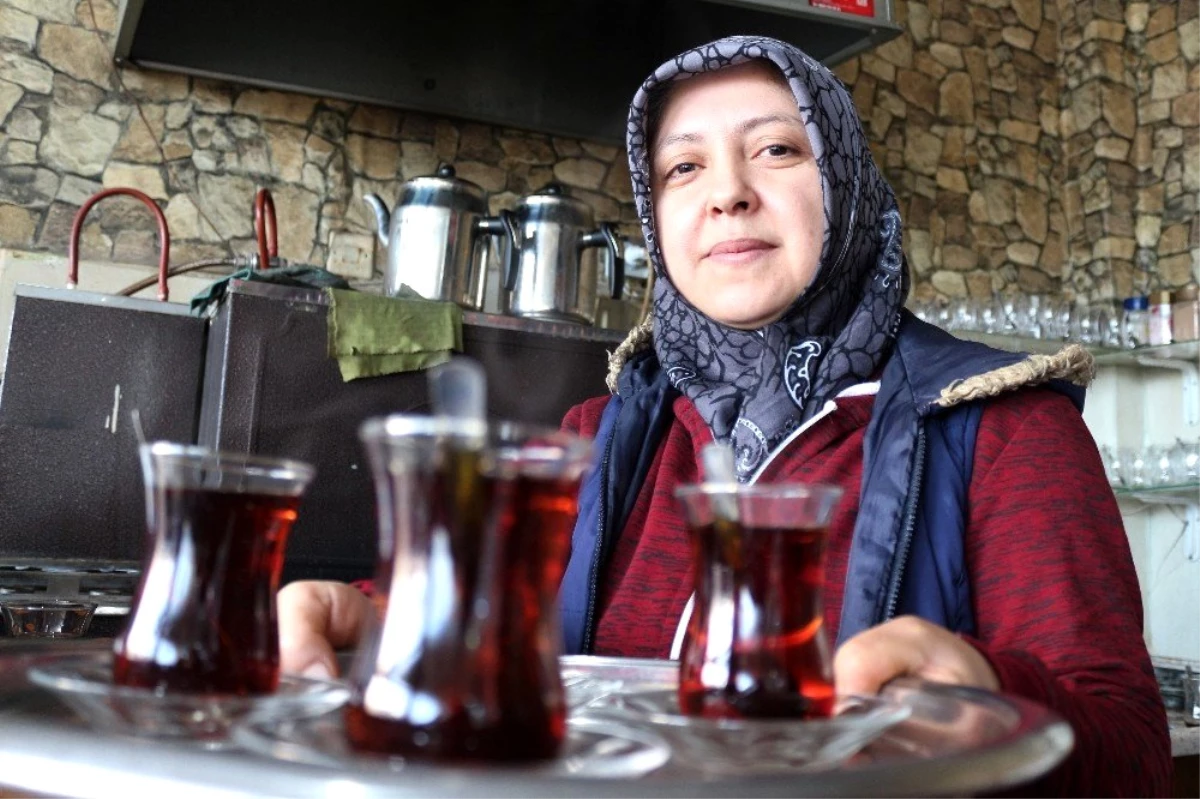 Uşaklı ev hanımı çay ocağı açtı Haber