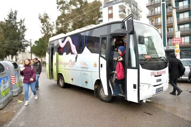 Çiğli Belediyesi soğuklarda üniversite öğrencilerini unutmadı Çiğli Belediyesi soğuklarda üniversite öğrencilerini unutmadı