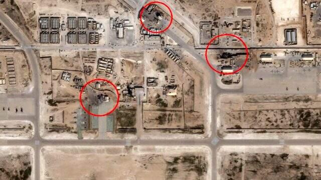 İran'ın saldırıları sonrası ABD üslerinin son halleri görüntülendi