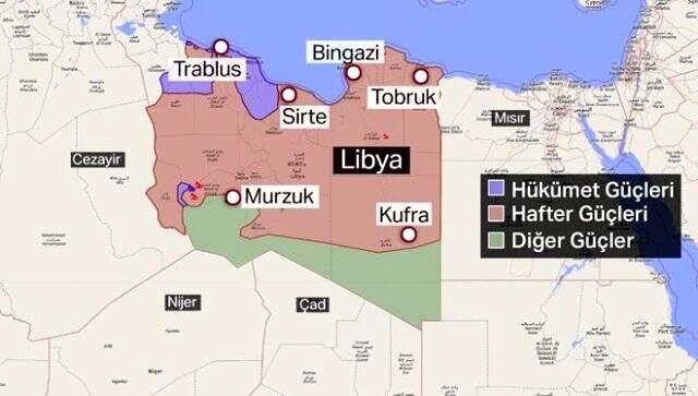 Hafter, Erdoğan ve Putin'in ateşkes çağrısını reddettiğini açıkladı