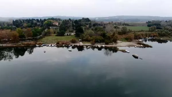 (Havadan fotoğraflarla) - İstanbul'un barajlarında doluluk oranı yüzde 50'yi aştı
