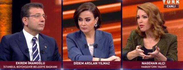 İmamoğlu ve Nagehan Alçı arasındaki diyalog sosyal medyayı salladı