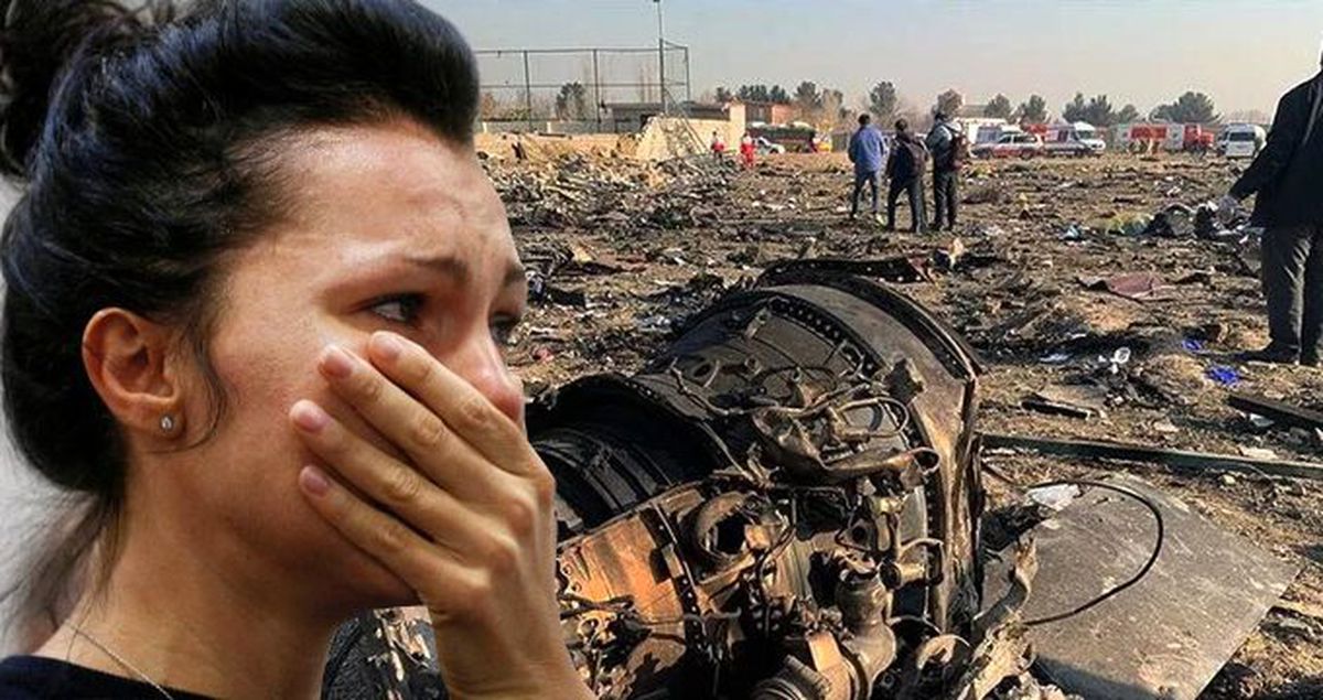 İran'da füzeyle düşürüldüğü öne sürülen uçağın patlama anı kamerada!