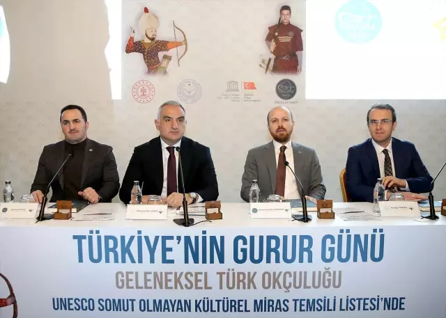 Kültür ve Turizm Bakanı Ersoy, Okçular Vakfının programına katıldı