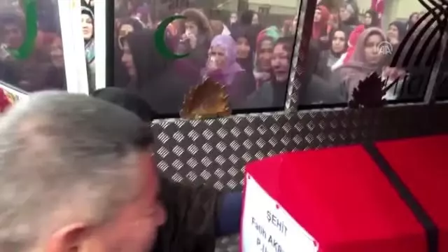 Şehit Uzman Onbaşı Fatih Akbulut son yolculuğuna uğurlandı