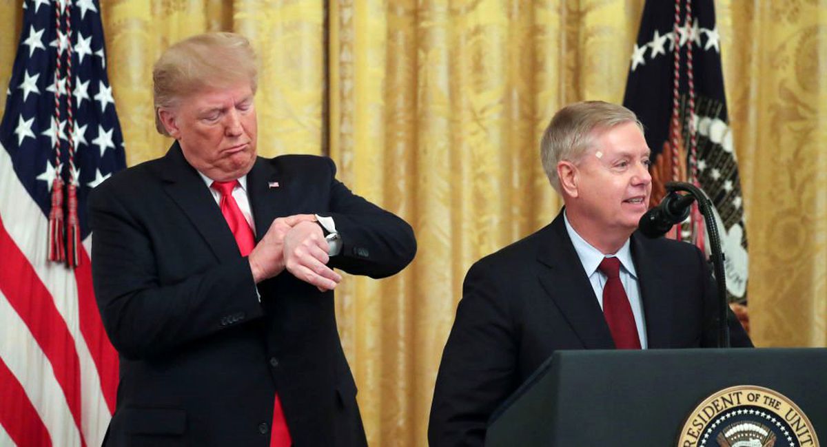 İran olayları sonrası Trump'ın Senato'daki yargı işlemlerine haftaya başlanacak