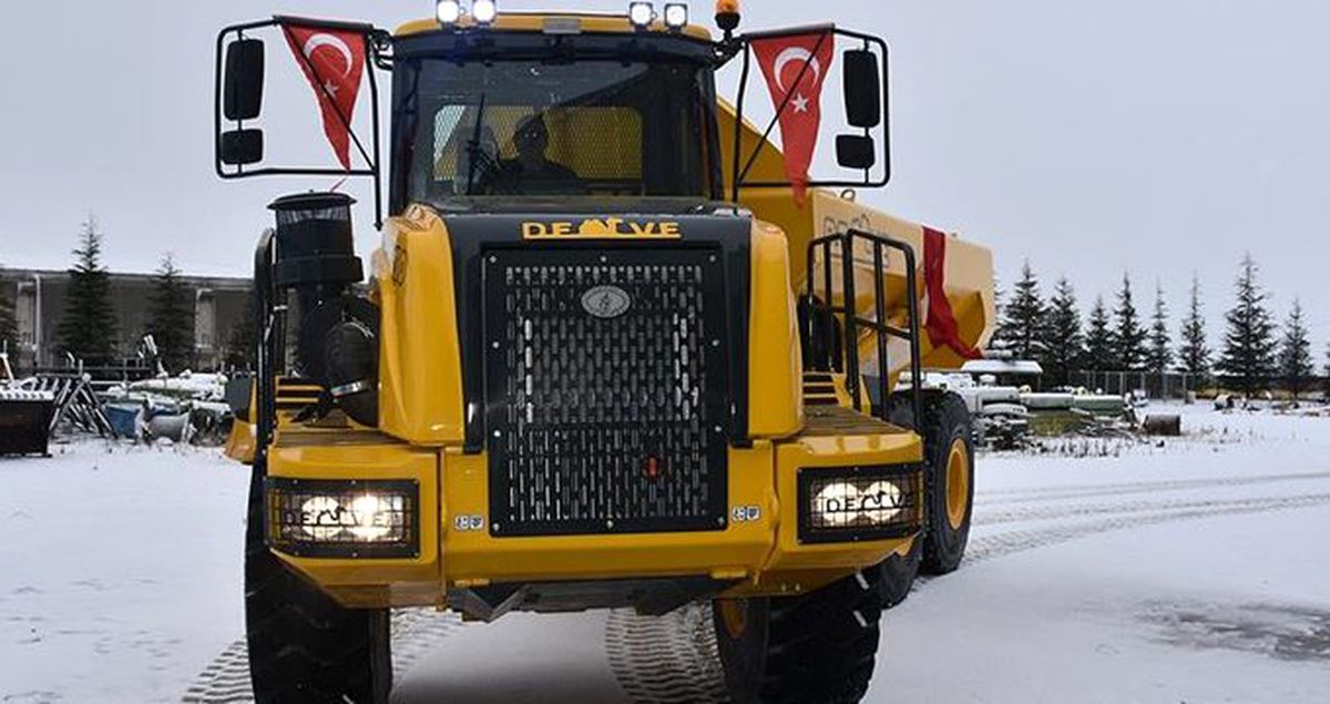 Türkiye'nin kaya kamyonu 'Deve' seri üretime hazırlanıyor