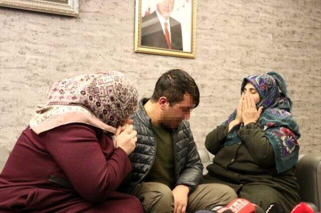 Babaanne, terör örgütü PKK'dan kurtarılan torunu kavuşunca büyük sevinç yaşadı