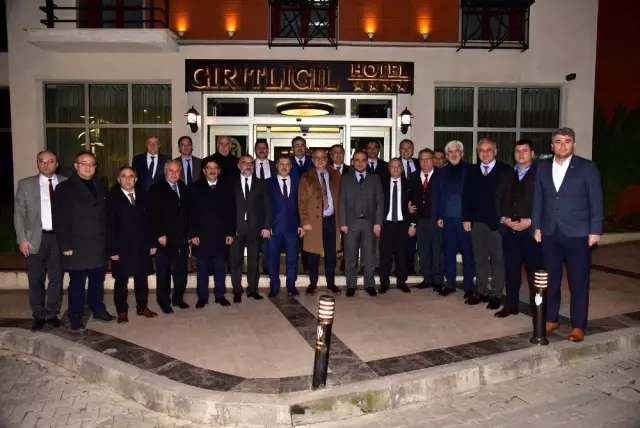 Başkan Ergün, Cumhur İttifakı'nın belediye başkanlarını ağırladı Başkan Ergün, Cumhur İttifakı'nın belediye başkanlarını ağırladı
