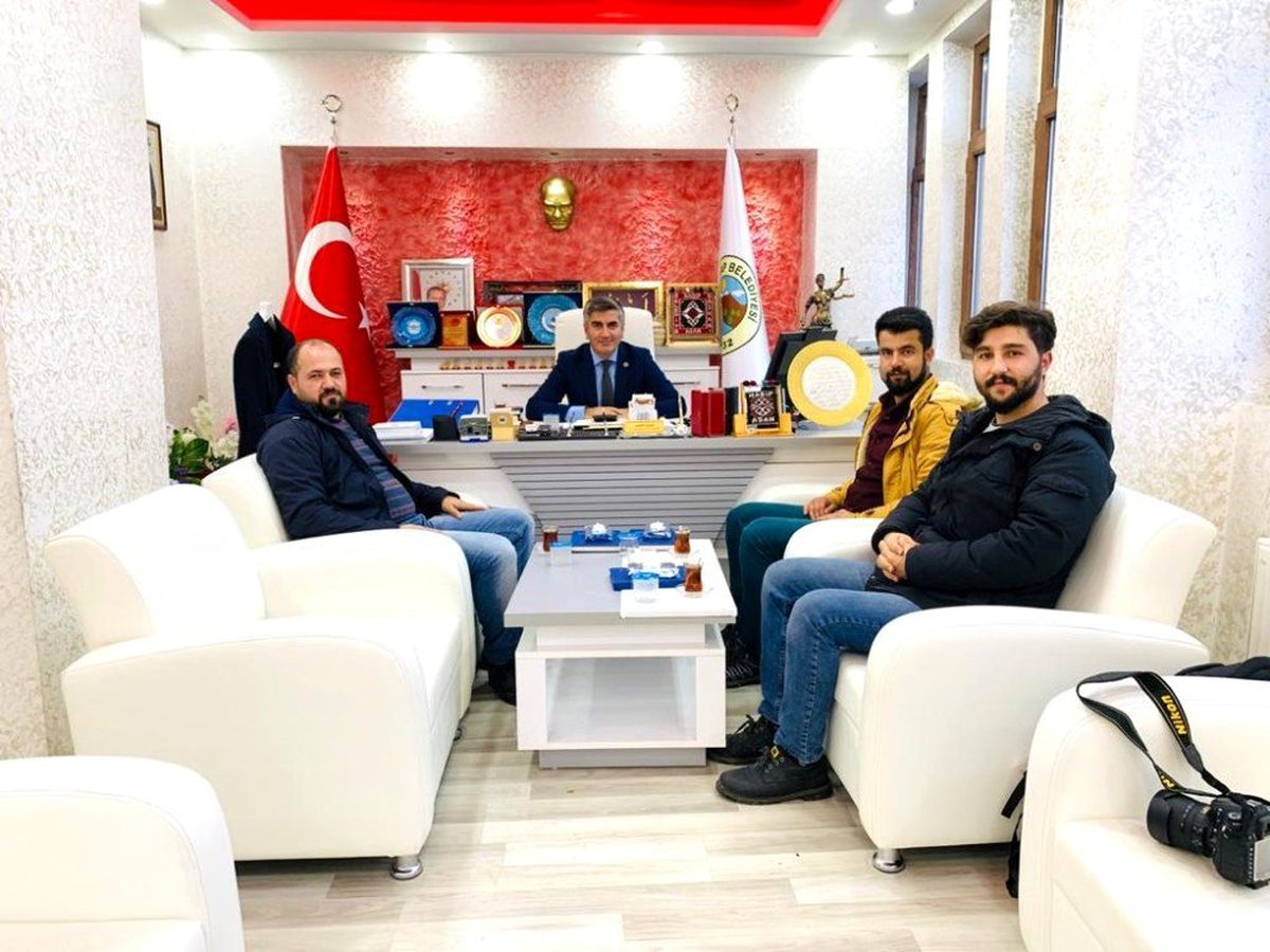 Beytüşşebap Belediye Başkanı Aşan gazetecilerle bir araya geldi