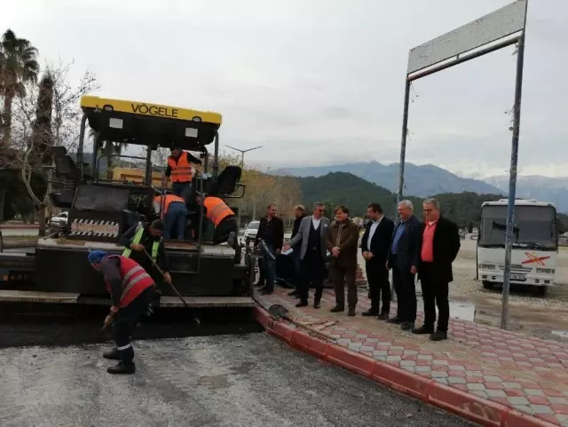 Göynük mahallesine aydınlatma ve bisiklet yolu