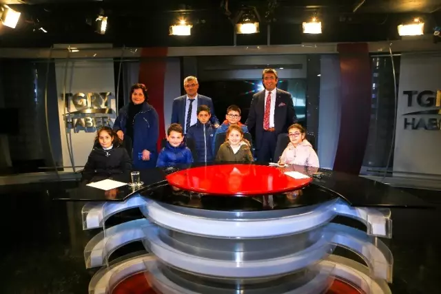Öğrencilerinden İHA'ya ziyaret Öğrencilerinden İHA'ya ziyaret