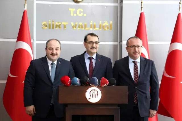 Bakanlar Varank ve Dönmez Siirt Valiliğini ziyaret etti Bakanlar Varank ve Dönmez Siirt Valiliğini ziyaret etti