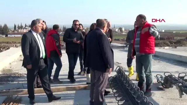 Hatay'ın 50 yıllık hayali gerçek oldu, Afrin Çayı'ndan gelen su Reyhanlı Barajı'na verildi