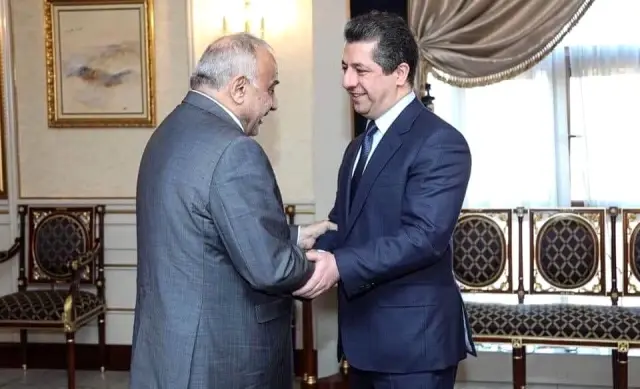 Irak Başbakanı Abdulmehdi, IKBY Başbakanı Barzani ile görüştü