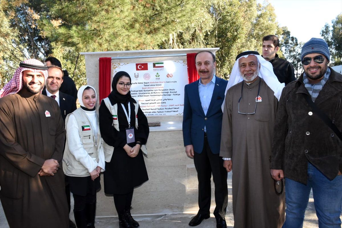Kuveytli hayırseverler Şanlıurfa'da 16 derslikli okul yaptıracak