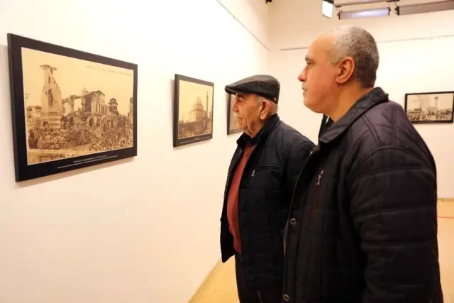 Savunma Dönemi Antep Kartpostalları sergisine ilgi Savunma Dönemi Antep Kartpostalları sergisine ilgi