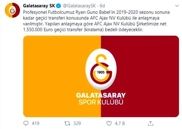 Son Dakika: Ryan Babel, sezon sonuna kadar Ajax'a kiralandı