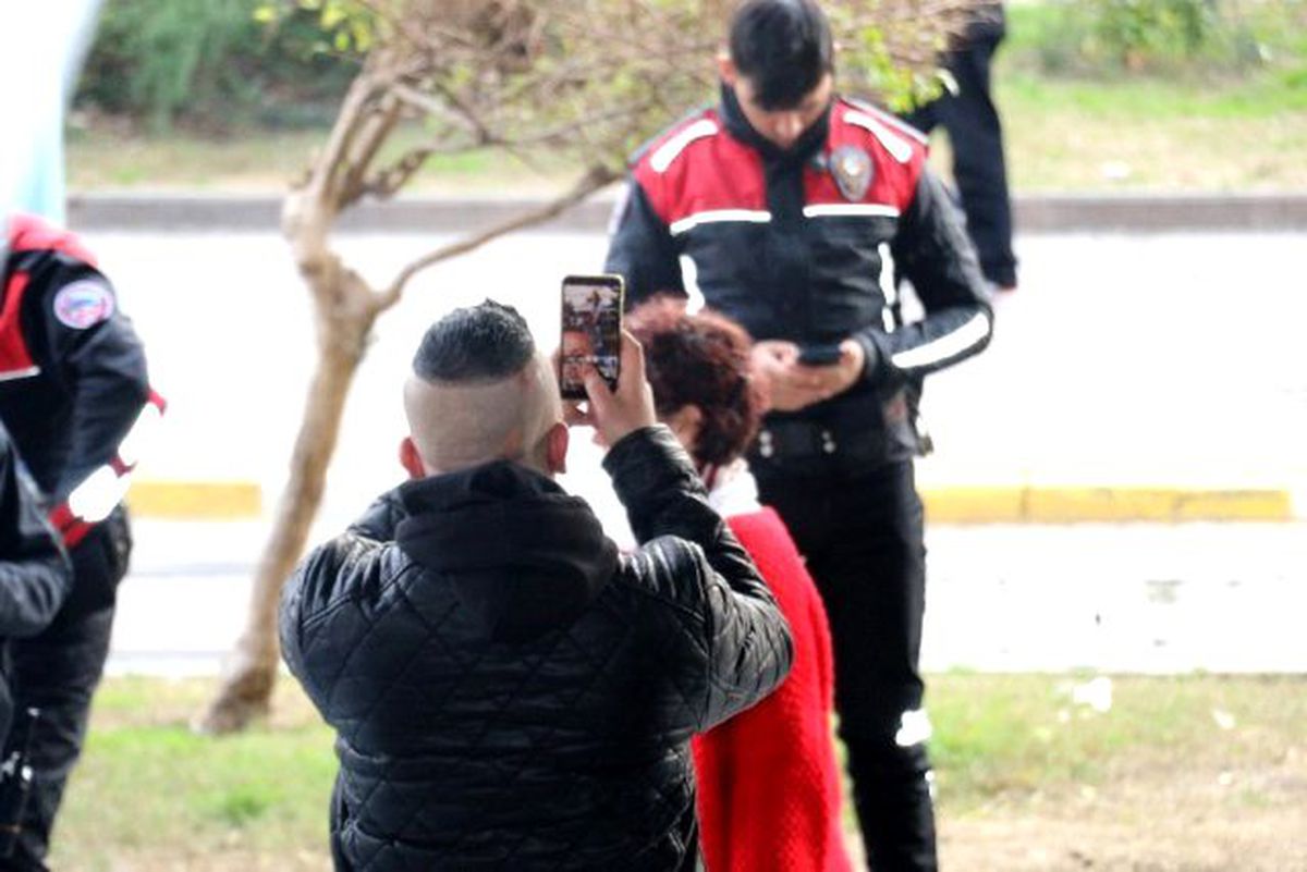 Antalya'nın göbeğinde bıçakla dehşet saçtı ardından selfie çekti