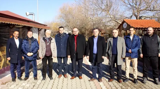 Çubuk Kaymakamı Keleş ve Belediye Başkanı Demirbaş, basın mensuplarıyla buluştu