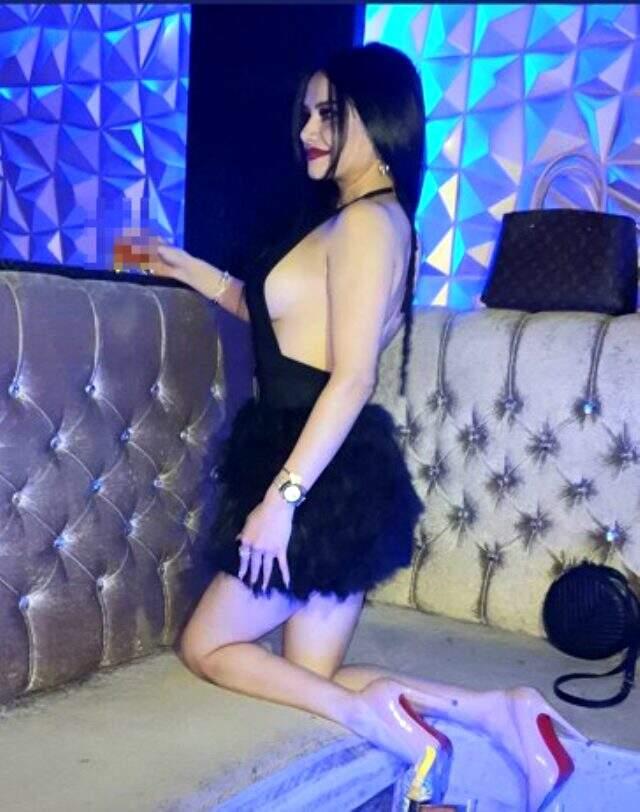 Fenomen gelin adayı Naz Mila, göğüslerini sallayarak dans etti