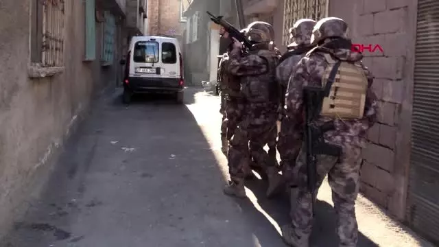 Gaziantep-gaziantep'te 755 polisle uyuşturucu operasyonu 37 gözaltı