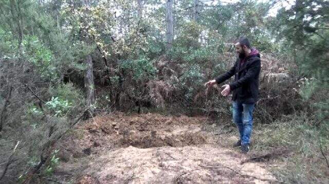 Arnavutköy'de mantar aramaya giden iki kişi battaniyeye sarılı kadın cesedi bulundu