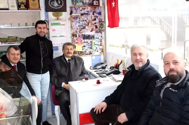 Belediye Başkanı Akın'dan esnaf ziyareti
