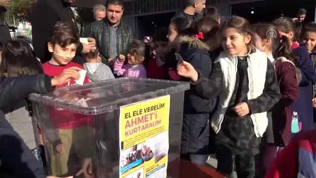 İlkokul öğrencilerinden NCL2 hastası Ahmet için bağış İlkokul öğrencilerinden NCL2 hastası Ahmet için bağış