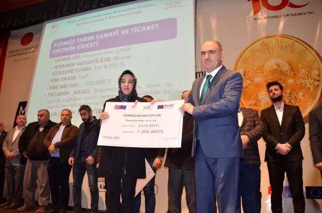 Kahramanmaraş'ta Milli Mücadele'nin 100. yılında 100 projeye 100 milyon lira destek
